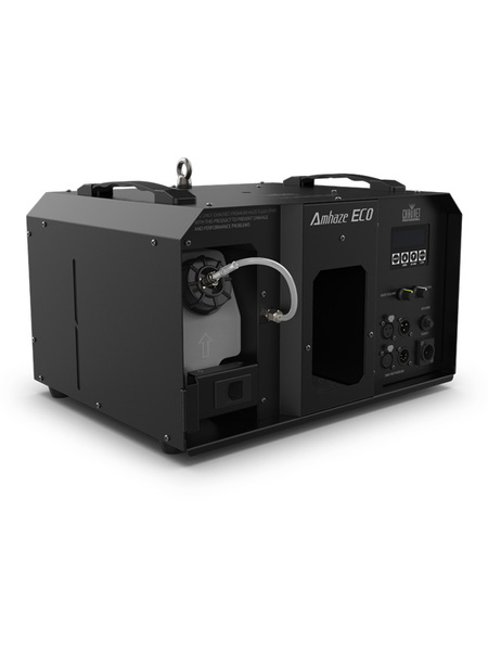 AMHAZE ECO WATER BASED HAZE MACHINE /INCLUDES: INTEGRATED FLIGHT CASE/ CONTROL: 3-PIN DMX, 5-PIN DMX