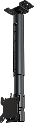 COMPLETE CEILING INSTALLATION KIT WITH 12" TO 18" DROP ADJUSTMENT FOR 10" TO 32" SCREENS