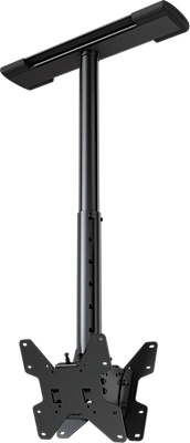 COMPLETE CEILING INSTALLATION KIT WITH 2" TO 3" DROP ADJUSTMENT FOR 13" TO 42" DUAL BACK TO BACK SCR