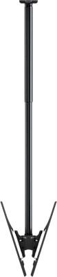 COMPLETE CEILING INSTALLATION KIT WITH 3" TO 5" DROP ADJUSTMENT FOR 37" TO 75" DUAL BACK TO BACK SCR