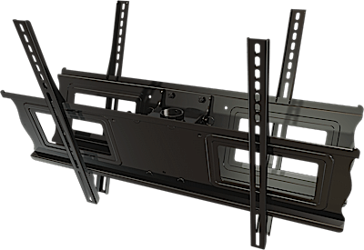CEILING MOUNT BOX AND UNIVERSAL SCREEN ADAPTER ASSEMBLY FOR 37" TO 75" DUAL BACK TO BACK SCREENS