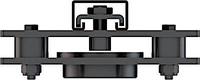 ANTI-VIBRATION SINGLE UNISTRUT CEILING ADAPTER