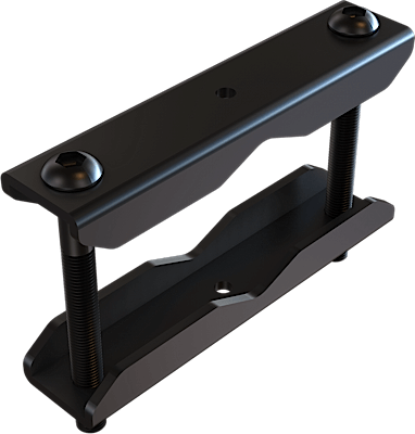 CLAMP ATTACHES TO UNISTRUT, PIPE OR ANY ROUND OR RECTANGULAR STRUCTURE UP TO 3.5" IN DIAMETER