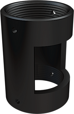PIPE CONNECTOR WITH OPENING