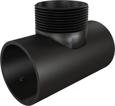 HORIZONTAL SLIDE THREADED T-COLLAR