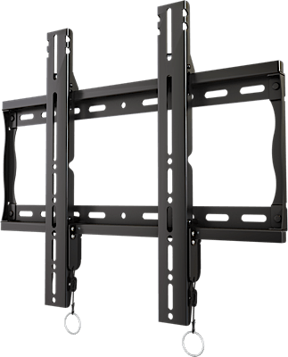 UNIVERSAL FLAT WALL MOUNT WITH LEVELING MECHANISM, FOR 26IN TO 55IN FLAT PANEL SCREENS