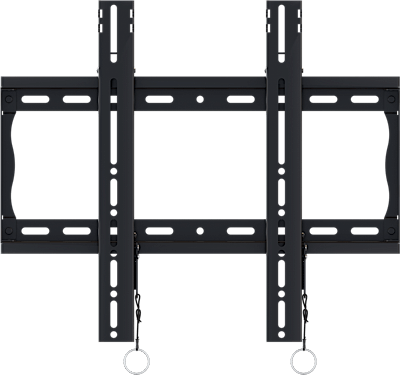 UNIVERSAL FLAT WALL MOUNT WITH LEVELING MECHANISM, FOR 37 IN TO 90 IN FLAT PANEL SCREENS