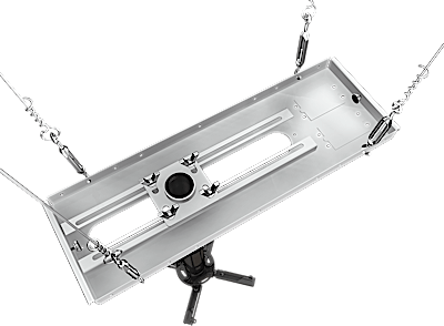 SUSPENDED CEILING PROJECTOR KIT WITH JR UNIVERSAL ADAPTER AND 12" FIXED DROP