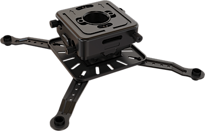 UNIVERSAL MOUNT FOR PROJECTORS WITH MICRO ADJUST AND ADDITIONAL EXTENDERS