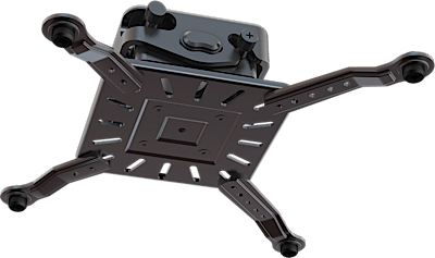 SYNCPRO UNIVERSAL MOUNT FOR PROJECTORS WITH MICRO ADJUSTMENT, WEIGHT CAPACITY- UP TO 70LB (31.8KG)