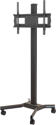 MOBILE CART WITH HEIGHT AND TILT ADJUSTMENT FOR 37" TO 70" PLASMA, LCD OR LED DISPLAYS