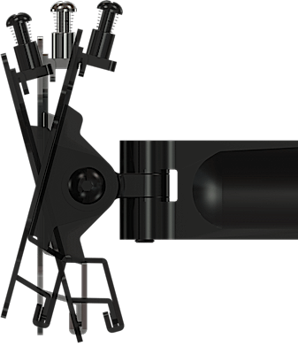PIVOTING MOUNT FOR 13" TO 32" FLAT PANEL SCREENS