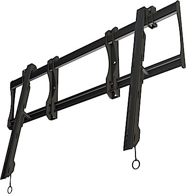 ROBUST SERIES FLAT MOUNT FOR LARGE-FORMAT AND INTERACTIVE DISPLAYS 100"+ TVS WITH LATERAL SHIFT AND