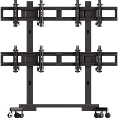 MULTI-DISPLAY 2X2 CART FOR 37" TO 65" DISPLAYS