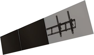 WALL MOUNTED MENU BOARD FOR PORTRAIT ORIENTATION