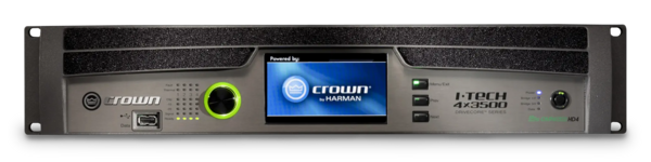 I-TECH 4X3500HD - 4 CH POWER AMPLIFIER 4000W @ 4OHM, BINDING POST VERSION