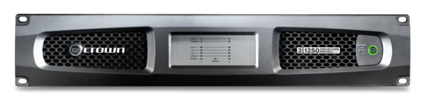 2CH POWER AMPLIFIER 1250W @ 2, 4, & 8 OHM & 70V -  WITH BLU LINK (2500W @ 4O & 8OHM BRIDGE)