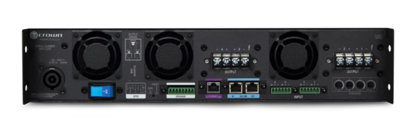 4 CHANNEL POWER AMPLIFIER 2400W @ 4OHM WITH BLU LINK, 70V 100V