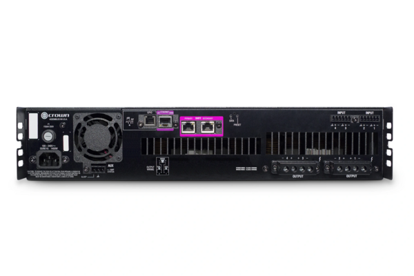 4CH POWER AMPLIFIER 300W @ 4 OHM 70V 100V / DANTE-ENABLED & AES67 NETWORKED AUDIO AMPLIFIER WITH DSP