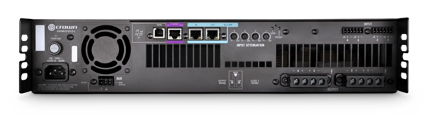 4 CHANNEL POWER AMPLIFIER 300W @ 4OHM, 70V 100V , WITH BLU LINK