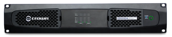DCI 4|600DA - 4 CHANNEL POWER AMPLIFIER 600W @ 4OHM,70V 100V, WITH DANTE AES67 NETWORKED AUDIO