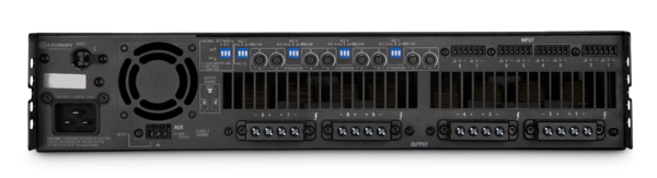 8 CHANNEL POWER AMPLIFIER 600W @ 4OHM, 70V 100V