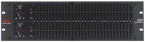 12 SERIES - DUAL 31 BAND GRAPHIC EQUALIZER