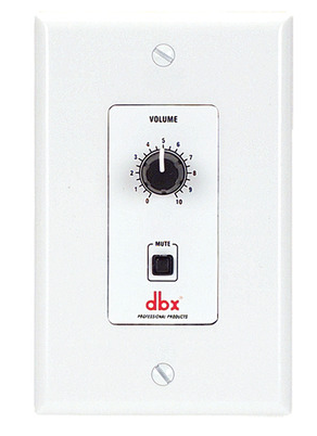 ZC 2 WALL MOUNTED, PROGRAMMABLE ZONE CONTROLLER (VOLUME AND MUTE BUTTON/WHITE DECORA)