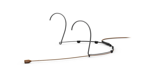 4088 CORE+ DIRECTIONAL HEADSET MIC, BROWN, MICROLOCK, SMALL