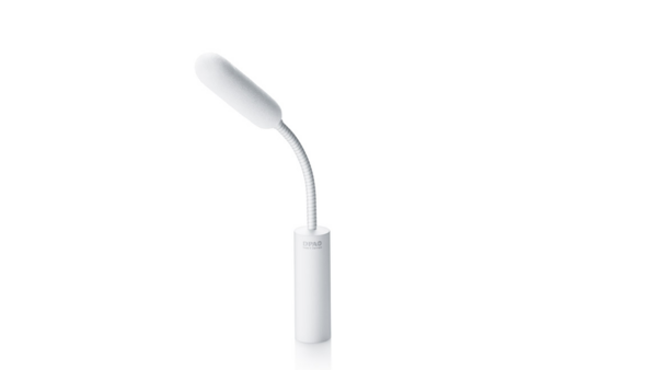 4098 CORE SUPERCARDIOID MIC, WHITE, XLR, 20 CM (8 IN) BOOM, FULL GOOSENECK