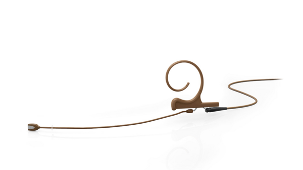 4166 CORE+ OMNI FLEX EARSET MIC, 110 MM BOOM, BROWN, 3-PIN LEMO