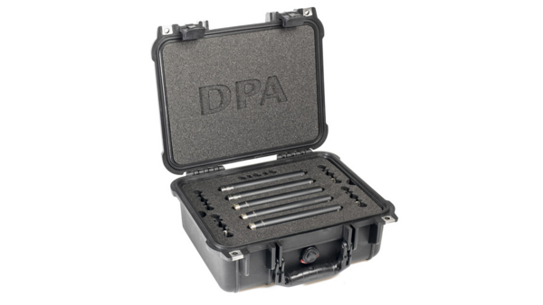 SURROUND KIT WITH 3 X 4006A, 2 X 4011A, CLIPS, WINDSCREENS IN PELI CASE
