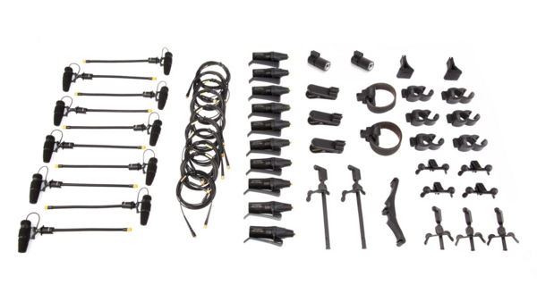 4099 CORE ROCK TOURING KIT, 10 MICS AND ACCESSORIES, EXTREME SPL IN A PELI-CASE