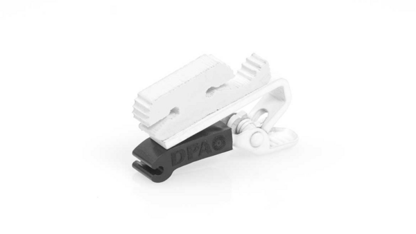DOUBLE LOCK CLIP, WHITE