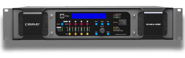 4CH AMPLIFIER 14000 TOTAL WATTS, WITH DSP