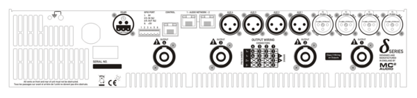 4CH AMPLIFIER 14000 TOTAL WATTS, WITH DSP