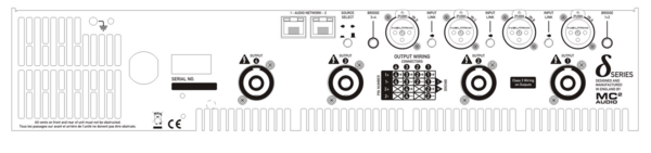 4CH AMPLIFIER, 8000 TOTAL WATTS, NON DSP