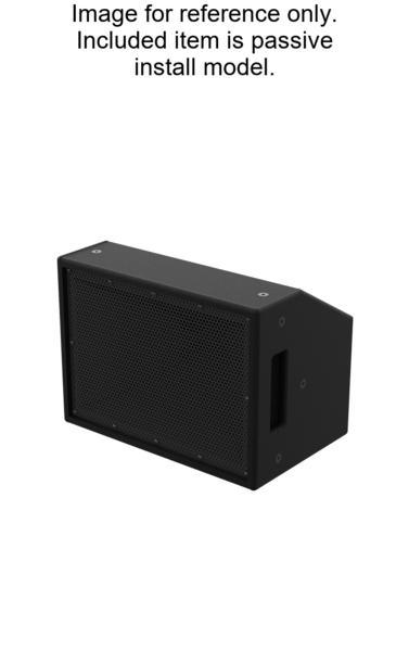 70 X 50 DEGREE LOW PROFILE SPEAKER, PASSIVE INSTALL VERSION