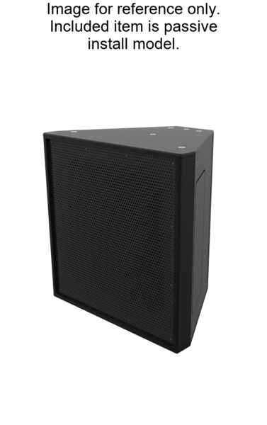60° CONICAL FULL RANGE SPEAKER, PASSIVE INSTALL VERSION