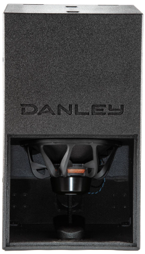 21” NEODYMIUM TAPPED HORN SUBWOOFER, PASSIVE INSTALL VERSION, BLACK