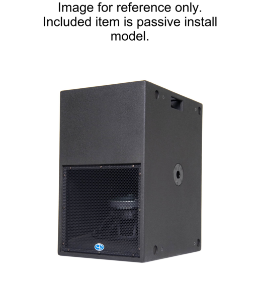 THMINI15 INSTALL BOX - 15" COMPACT SUB - PASSIVE INSTALL VERSION / 4 OHMS