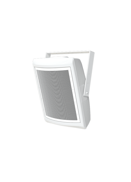 60° X 40° OUTDOOR SPEAKER W/ U-BRACKET, 1 X 15" COAXIAL DRIVER, WHITE