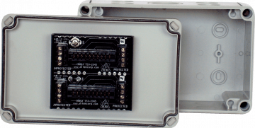 PROTECTS  UP TO 4 PAIRS OF  SLC/IDC/NAC CIRCUITS.  DTK-2MB MOUNTED IN A NEMA 4X ENCLOSURE
