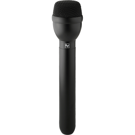 CLASSIC DYNAMIC OMNIDIRECTIONAL INTERVIEW MICROPHONE, BLACK