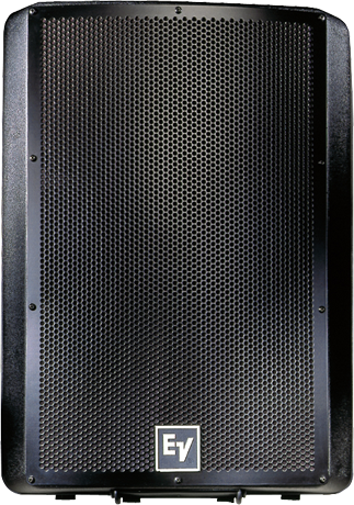 300-WATT 12-INCH TWO-WAY, 8 OHM, 65° X 65°, WEATHER RESISTANT (INCLUDING FULL GRILLE), BLACK