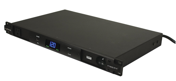 15A ADVANCED POWER CONDITIONER W/SMP, CLEAR TONE & PWR FACTOR TECHNOLOGY, 1RU, 10' CORD