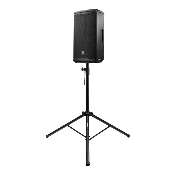 FRAMEWORKS ADJUSTABLE SPEAKER STAND WITH ALUMINUM FRAME AND 81 INCH MAX HEIGHT