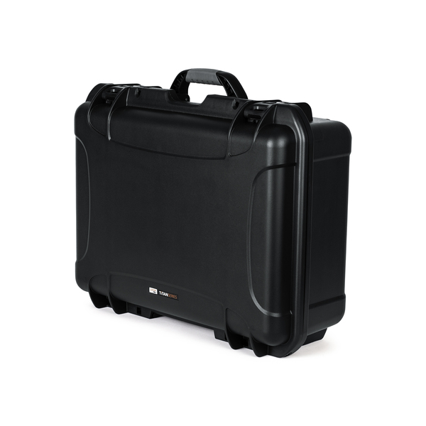 BLACK WATERPROOF INJECTION MOLDED CASE WITH CUSTOM FOAM INSERT FOR PIONEER CDJ-2000NXS2