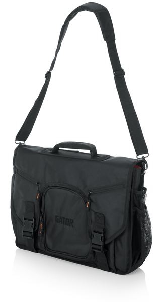 G-CLUB SERIES MESSENGER STYLE BAG TO HOLD LAPTOP BASED DJ MIDI CONTROLLERS UP TO 19", LAPTOP,