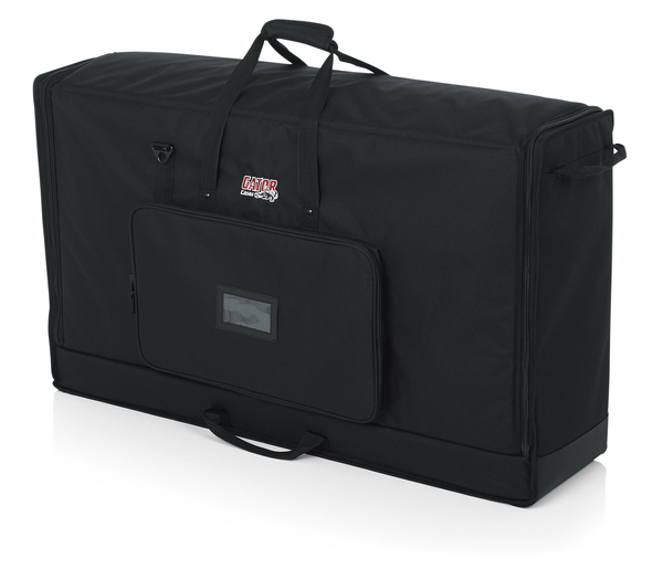 PADDED NYLON CARRY TOTE BAG FOR TRANSPORTING (2) LCD SCREENS BETWEEN 40" - 45"